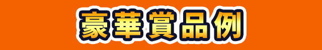 豪華賞品例